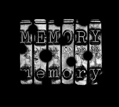 Bad memory concept Stock Photos