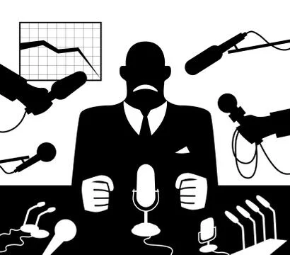 Bad news Stock Illustration