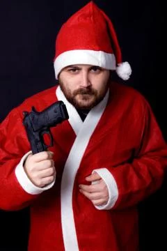 Bad santa Stock Photos