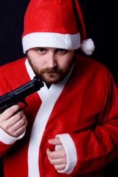 Bad santa Stock Photos