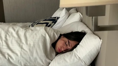 Bad sleep Stock Footage 156189935