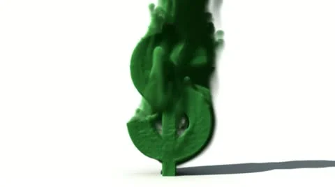 Bad smell from us dollar with alpha channel 動画素材 22012282