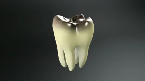 Bad tooth to white tooth Stock Footage 10852493