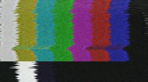 Bad TV animation Video stock 12269664