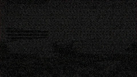 Bad Tv, broadcast failure concept with television static and pixelated effect Video stock 173546629