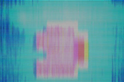 Bad TV (countdown) NTSC Stock Footage 827382