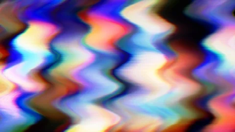 Bad tv imitation dynamic sci-fi trendy shimmering background. Old tape effect Stock-Footage 121343202