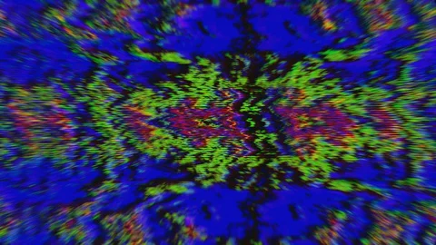 Bad tv imitation geometrical sci-fi trendy glittering background. Stock Footage 121423267