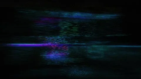 Bad TV Signal Stock Footage 303886121