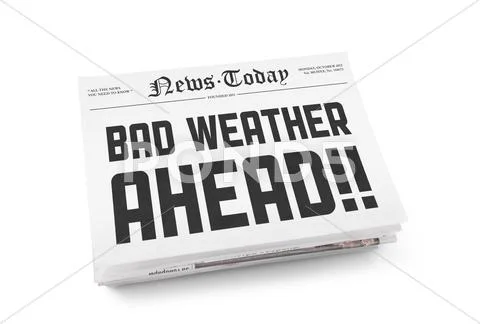 Bad weather ahead Stock Photos