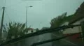 Bad weather driving in mountain village 20110430 135320 HD Footage