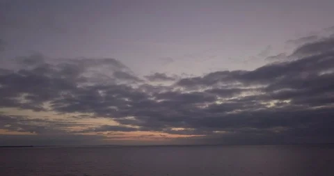 Bad weather over the river at sunset in the evening in autumn 스톡 동영상 124330117