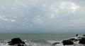 Bad Weather, Storm Coming, Ko Samui, Thailand, Granitic Rocks, Big Waves HD Footage