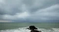 Bad Weather, Storm Coming, Ko Samui, Thailand, Granitic Rocks, Big Waves HD Footage