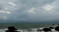 Bad Weather, Storm Coming, Ko Samui, Thailand, Granitic Rocks, Big Waves HD Footage