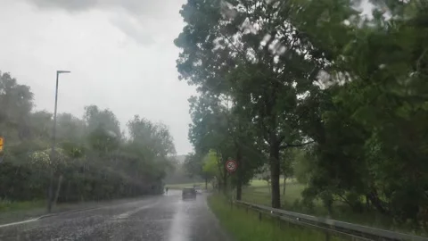 Bad WeatherTimeline 1 Stock Footage 336711237