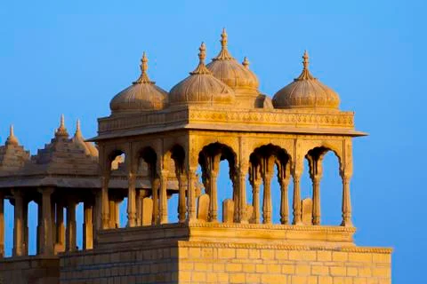 Bada bagh cenotaph Stock Photos
