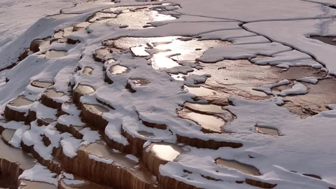 Badab Surt 2 : A unique geological phenomenon Stock Footage 303257814
