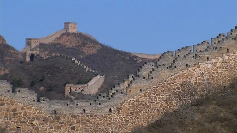 Badaling section of The Great Wall of China Video stock 88834381