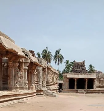 Badami tample 스톡 사진