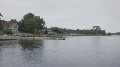 Baddeck Nova Scotia Stock Footage 230990148