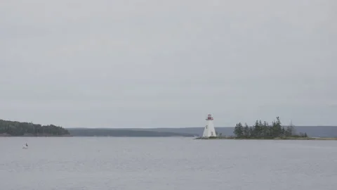 Baddeck Nova Scotia Stock Footage 230990440