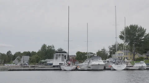 Baddeck Nova Scotia Stock Footage 230990539
