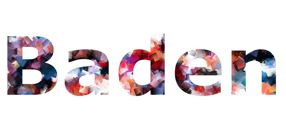 Baden Stock Illustration