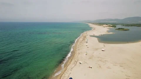 Badesi beach 動画素材 166570281