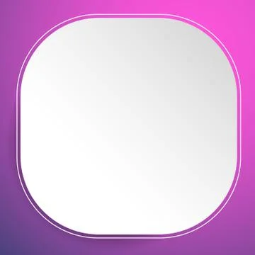 Badge, button shape with blank space. Background for your text, price, symbol Illustrazione stock