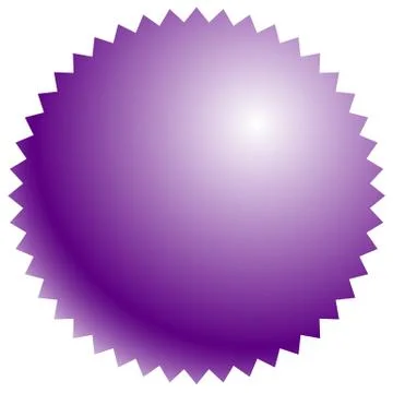 Badge, button shape with blank space. Background for your text, price, symbol Illustrazione stock