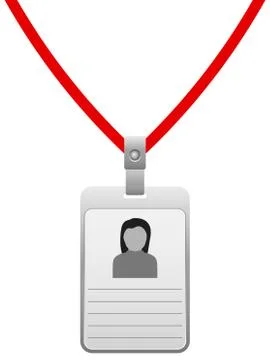 Badge card Stock Illustration