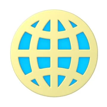 Badge - the Earth Stock Illustration