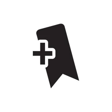 Badge Icon Flat Style Vector. Award Black Icon Vector Illustration For Web Si Stock Illustration