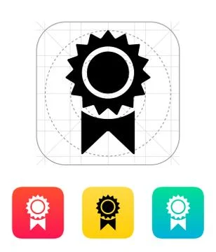 Badge icon. Stock Illustration