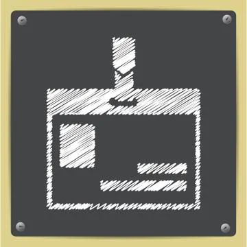 Badge icon Stock Illustration