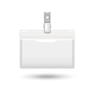 Badge icon with shadow Stock Illustration