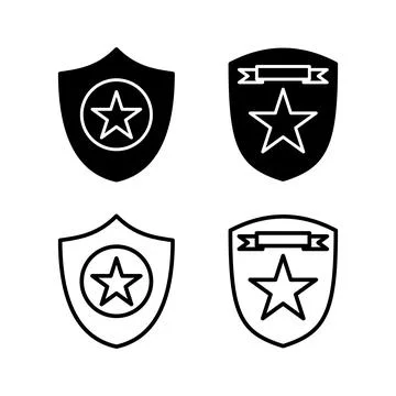 Badge icon vector. badge label icon. Stamp Icon Vector Stock Illustration