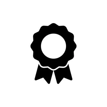 Badge icon vector illustration. Awards icon vector. Achieve sign and symbol.. Stock Illustration