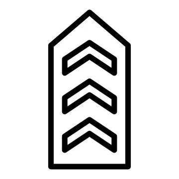 Badge illustration vector and logo Icon Army weapon icon perfect. 스톡 일러스트