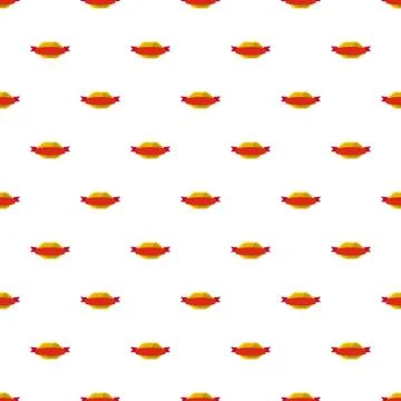 Badge premium quality pattern seamless Illustrazione stock
