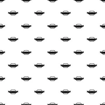 Badge premium quality pattern seamless Stock Illustration