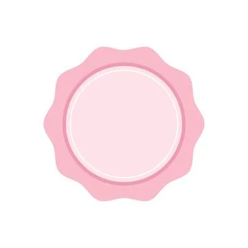 Badge vector icon. Emblem premium logo,template stamp, medal ribbon collection Stock Illustration