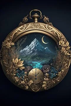 Badge of the watch Stock Illustration