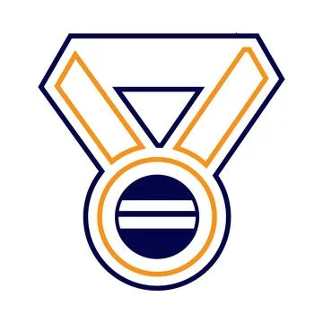 Badge, winner, trophy, cup, first, award, sign, icon, first place trophy icon Stock Illustration