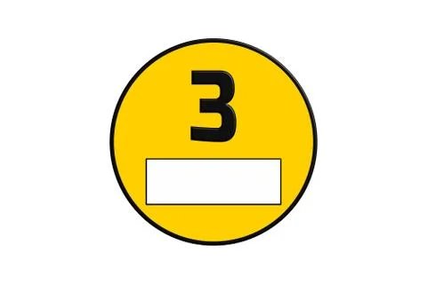 Badges for environmental zone fine dust badges Stock Illustration