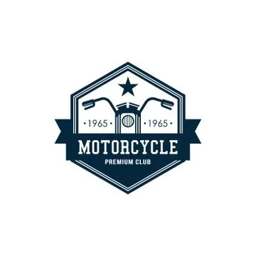 Badges Motorcycle Collections Stock Illustration