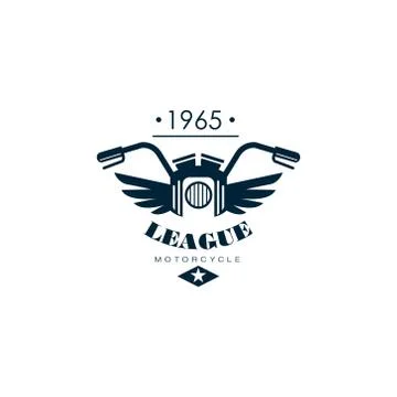Badges Motorcycle Collections Stock Illustration