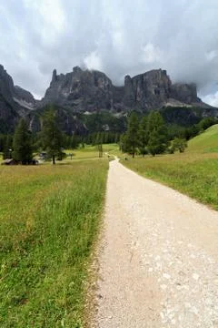 Badia valley Stock Photos