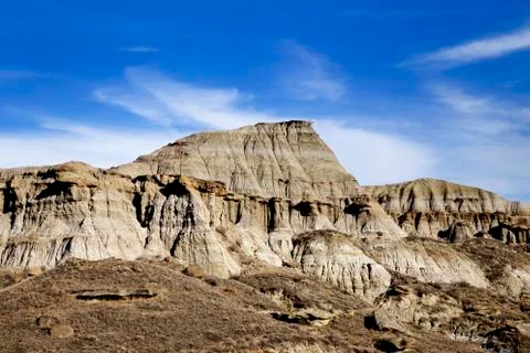 Badlands Alberta Stock Photos